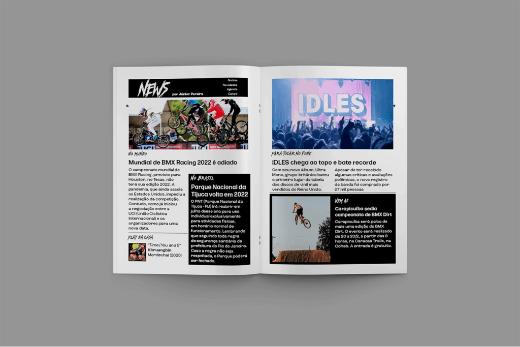 Revista Cross BMX. MAg. - Projeto Editorial